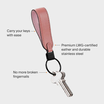 Loop Keychain - Orange