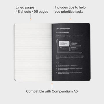 Notebook A5 - 3 Pack