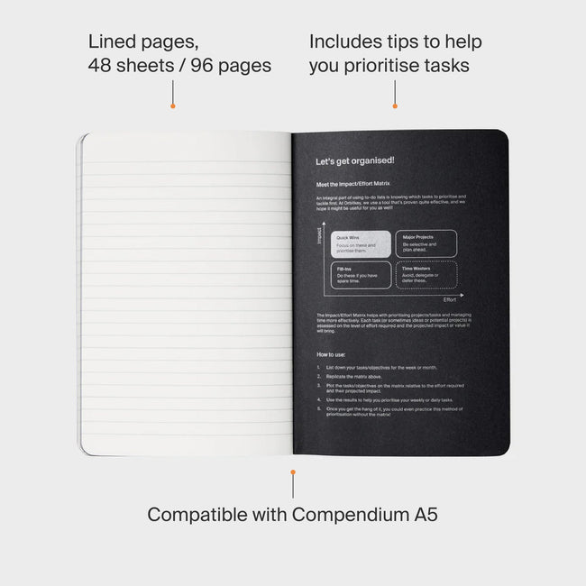 Notebook A5 - 3 Pack